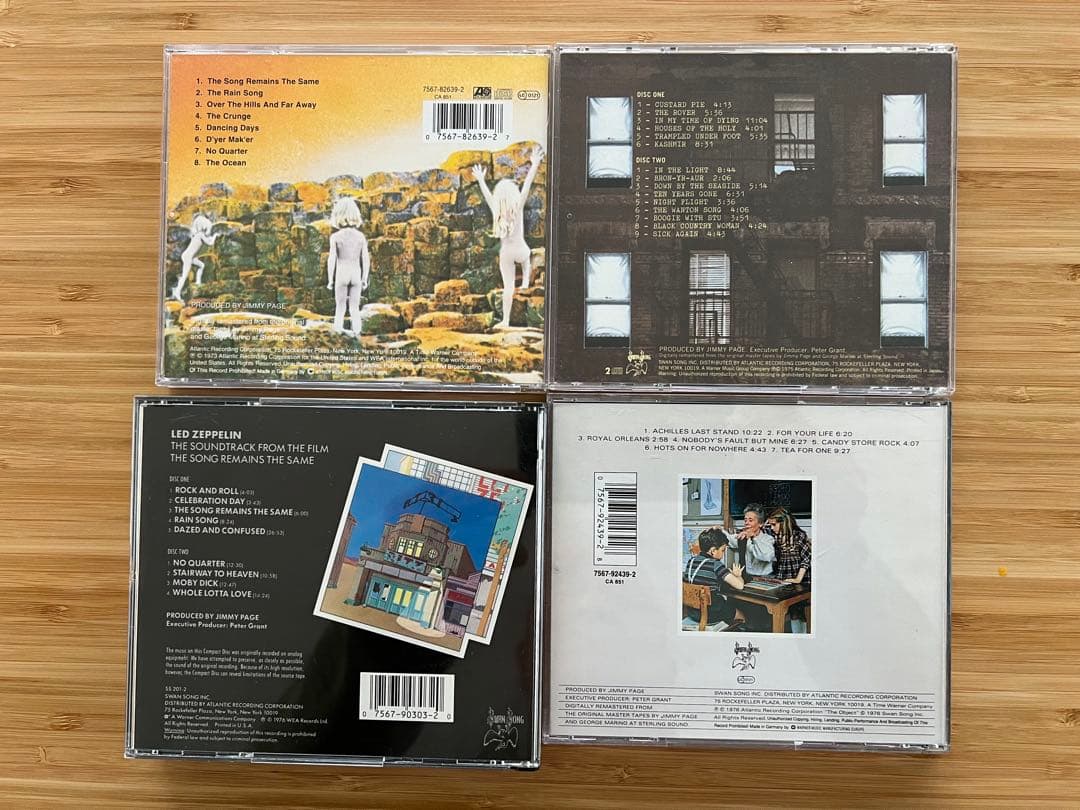 Led Zeppelin コンプリートCDとソロ数枚