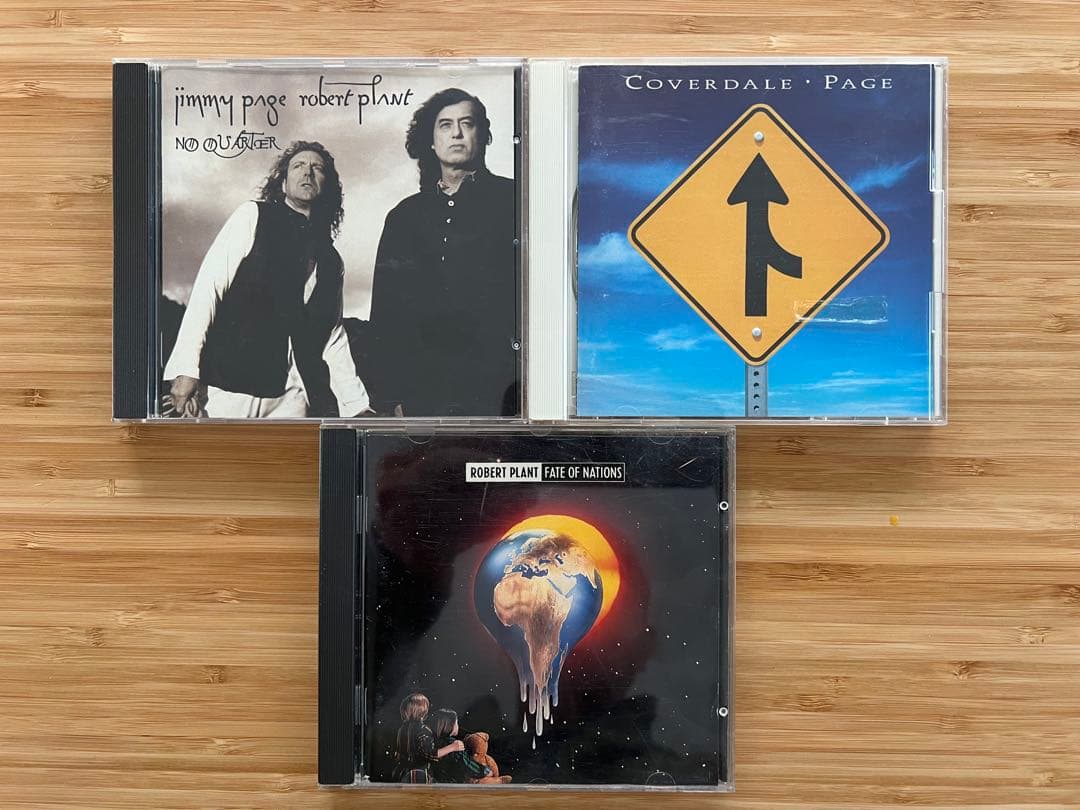 Led Zeppelin コンプリートCDとソロ数枚
