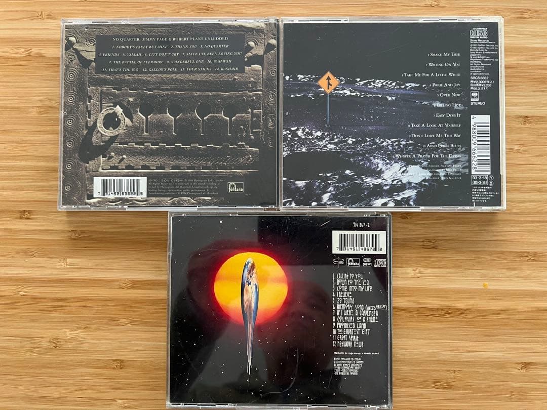 Led Zeppelin コンプリートCDとソロ数枚