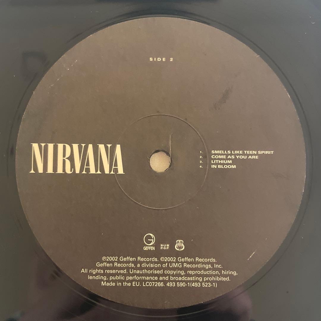 Nirvana Best LP アナログ レコード　ニルヴァーナ