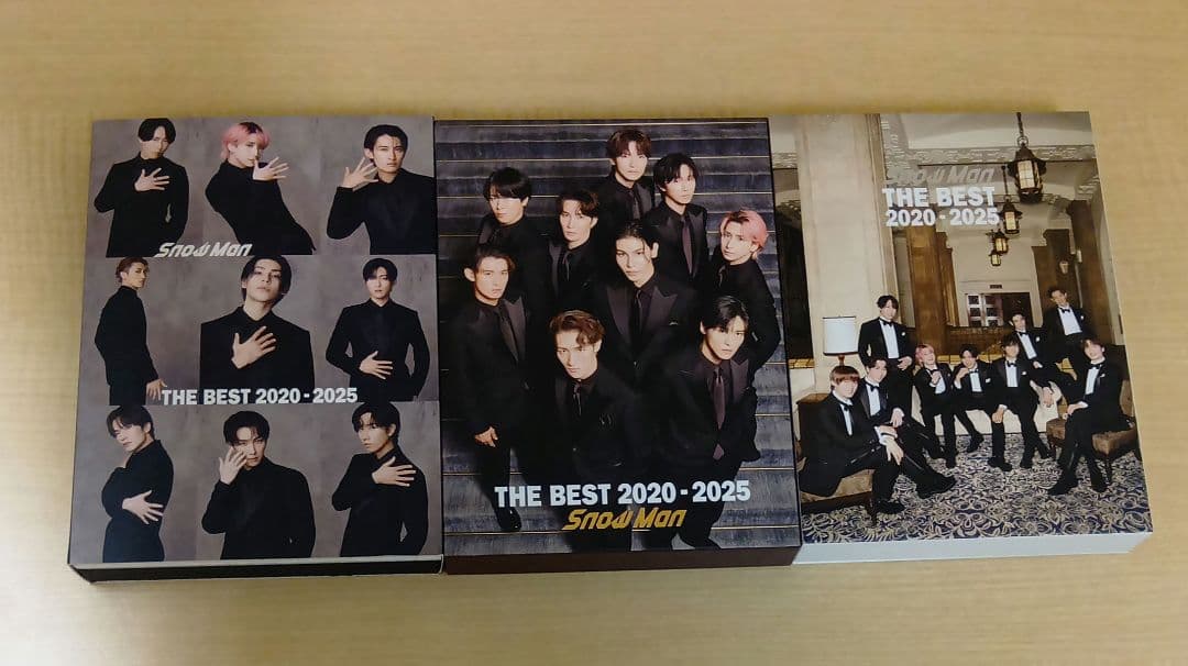❶ Man THE BEST 2020-2025 Blu-ray 3形態