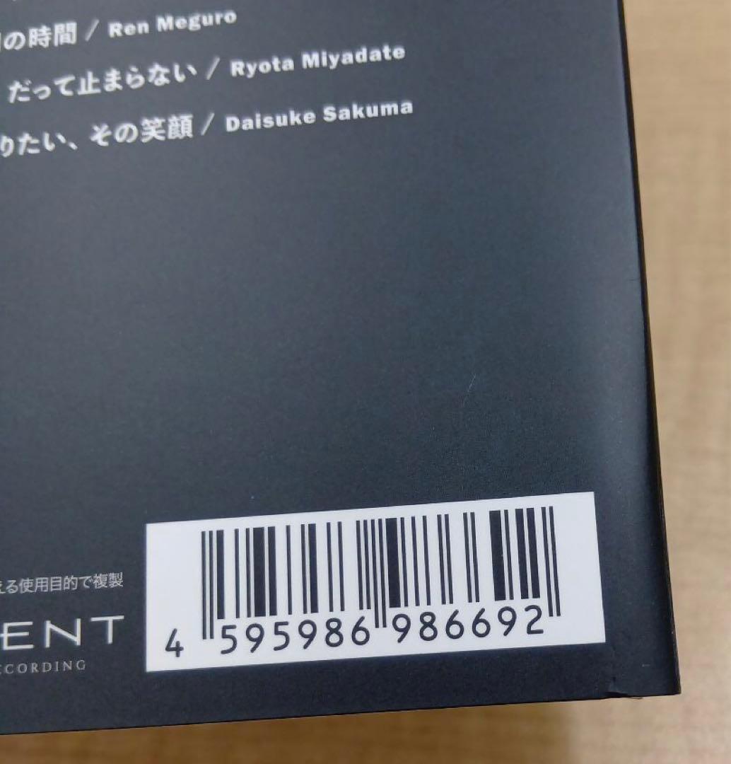 ❶ Man THE BEST 2020-2025 Blu-ray 3形態