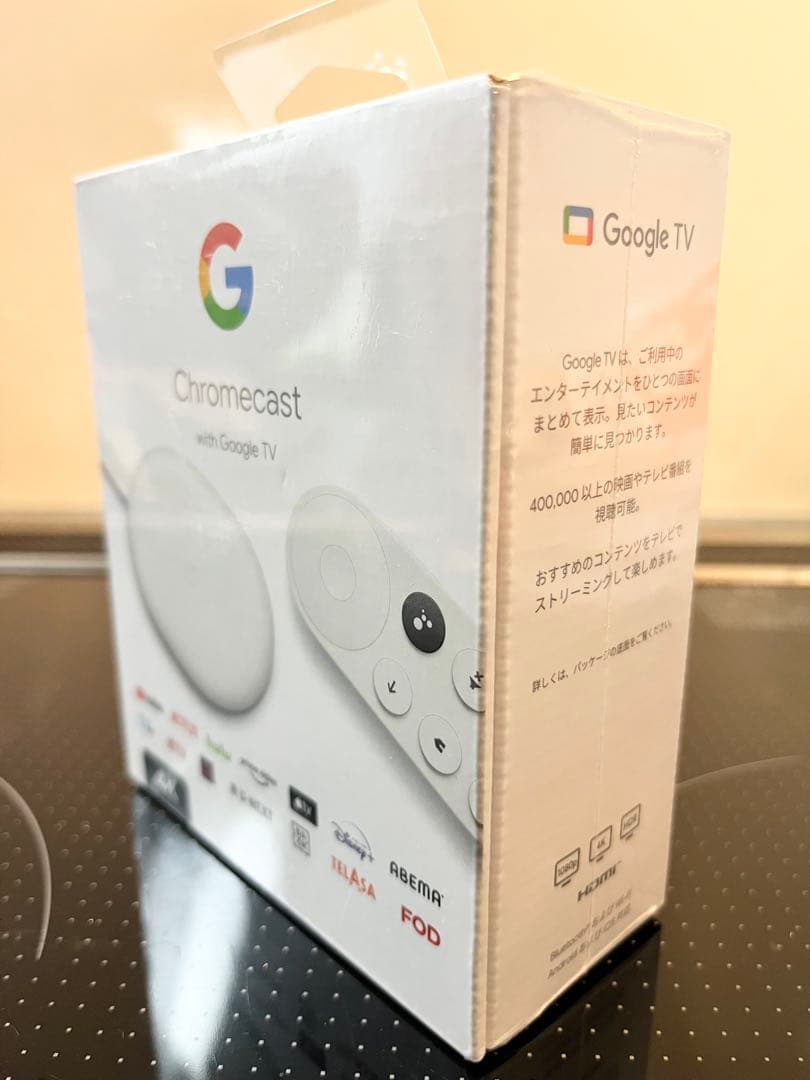 Chromecast Google TV 4K GA01919-JP 新品未開封