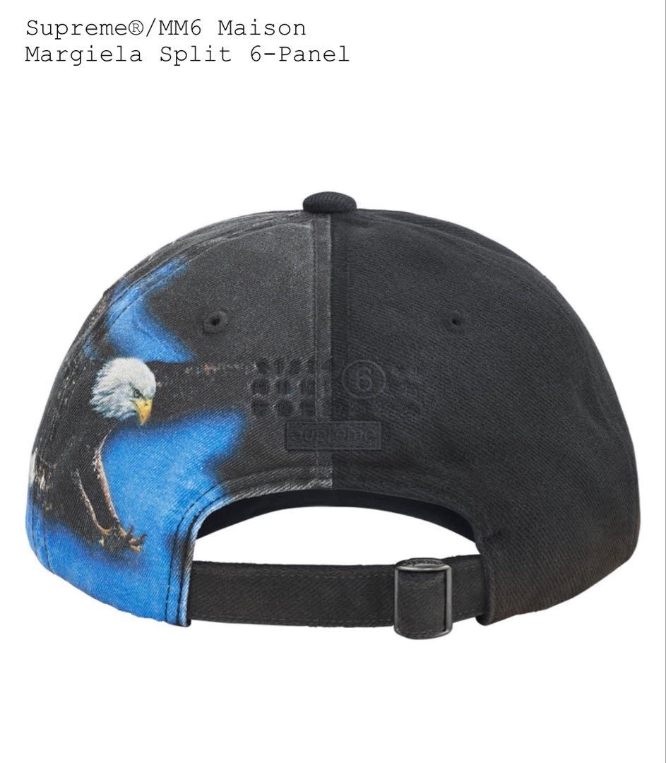 帽子 Supreme x MM6 Split 6-Panel \"Black\"