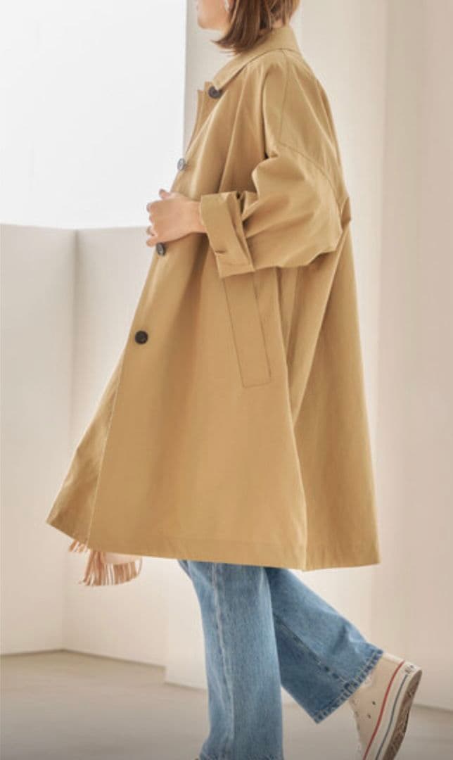 JOURNAL STANDARD ハイカウントワイドステンカラーコート