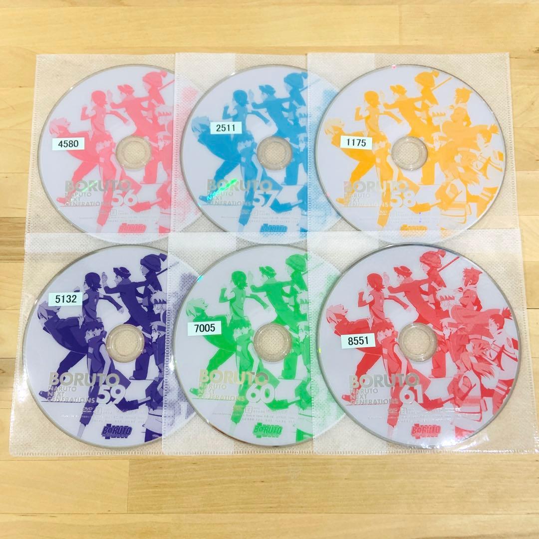 BORUTO / ボルト【56巻〜61巻】レンタル DVD 匿名配送☆即購入可