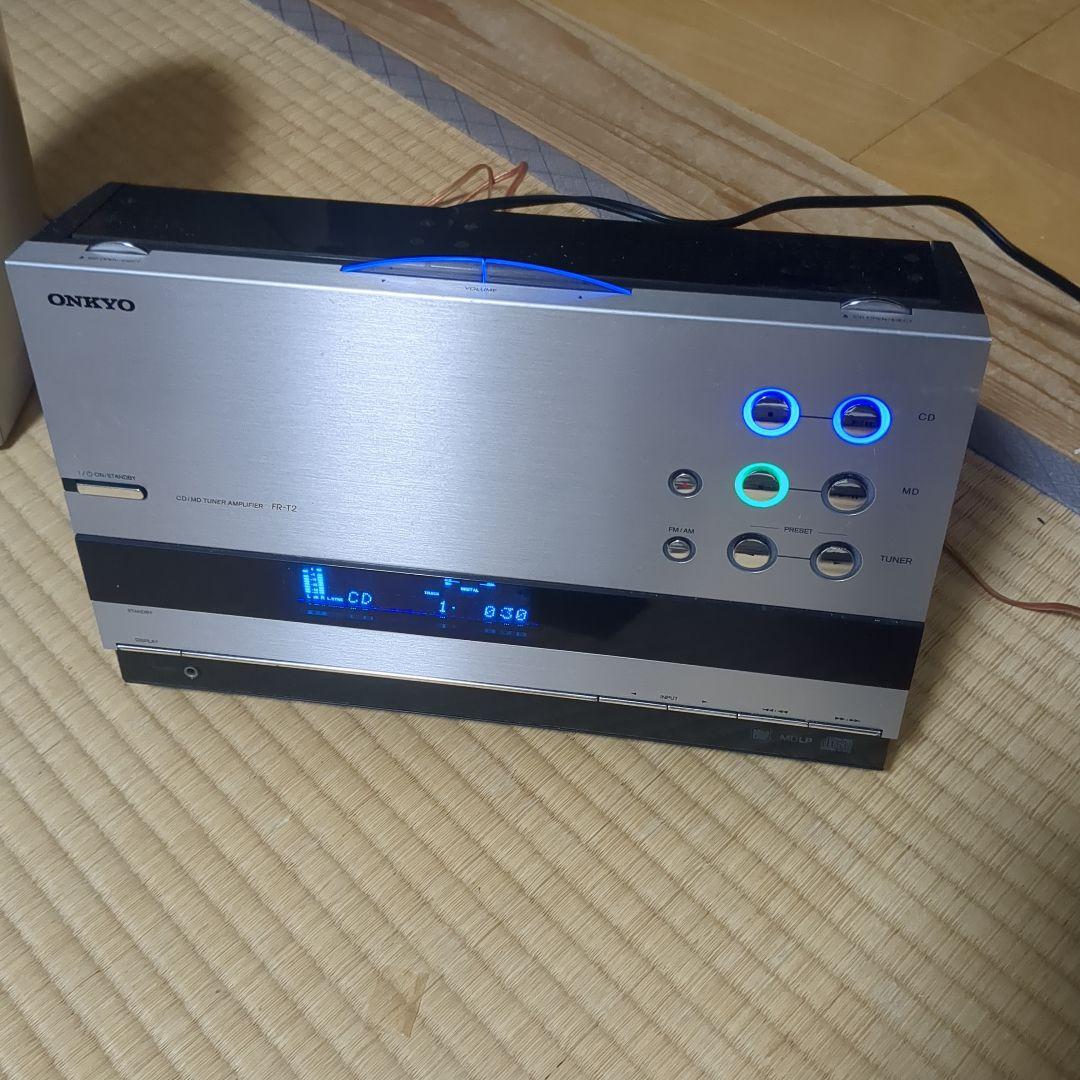 ONKYO コンポ　オーディオ　CR-T2 専用リモコン付き