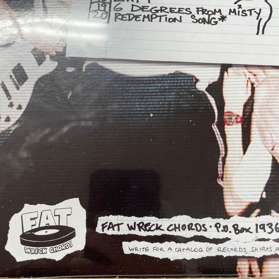NO USE FOR A NAME live in a dive 新品レコード
