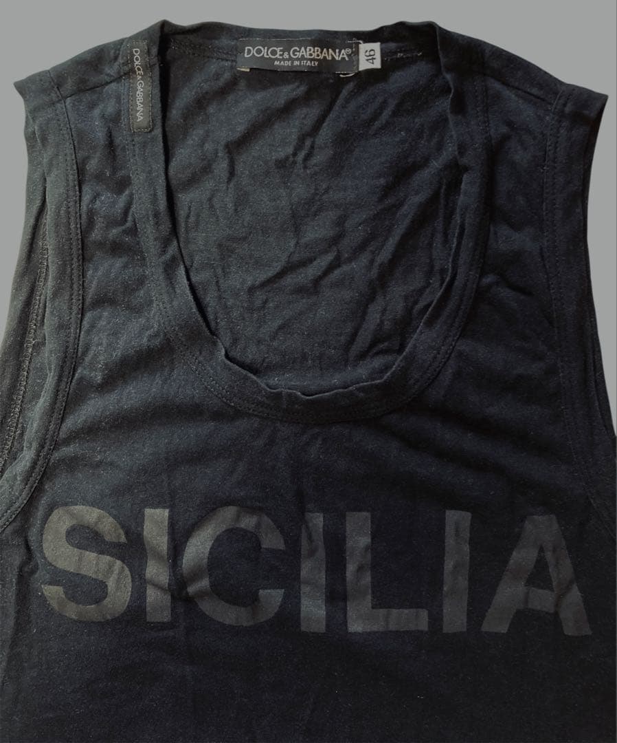 DOLCE&GABBANA ドルチェ&ガッバーナ SICILIA タンクトップ