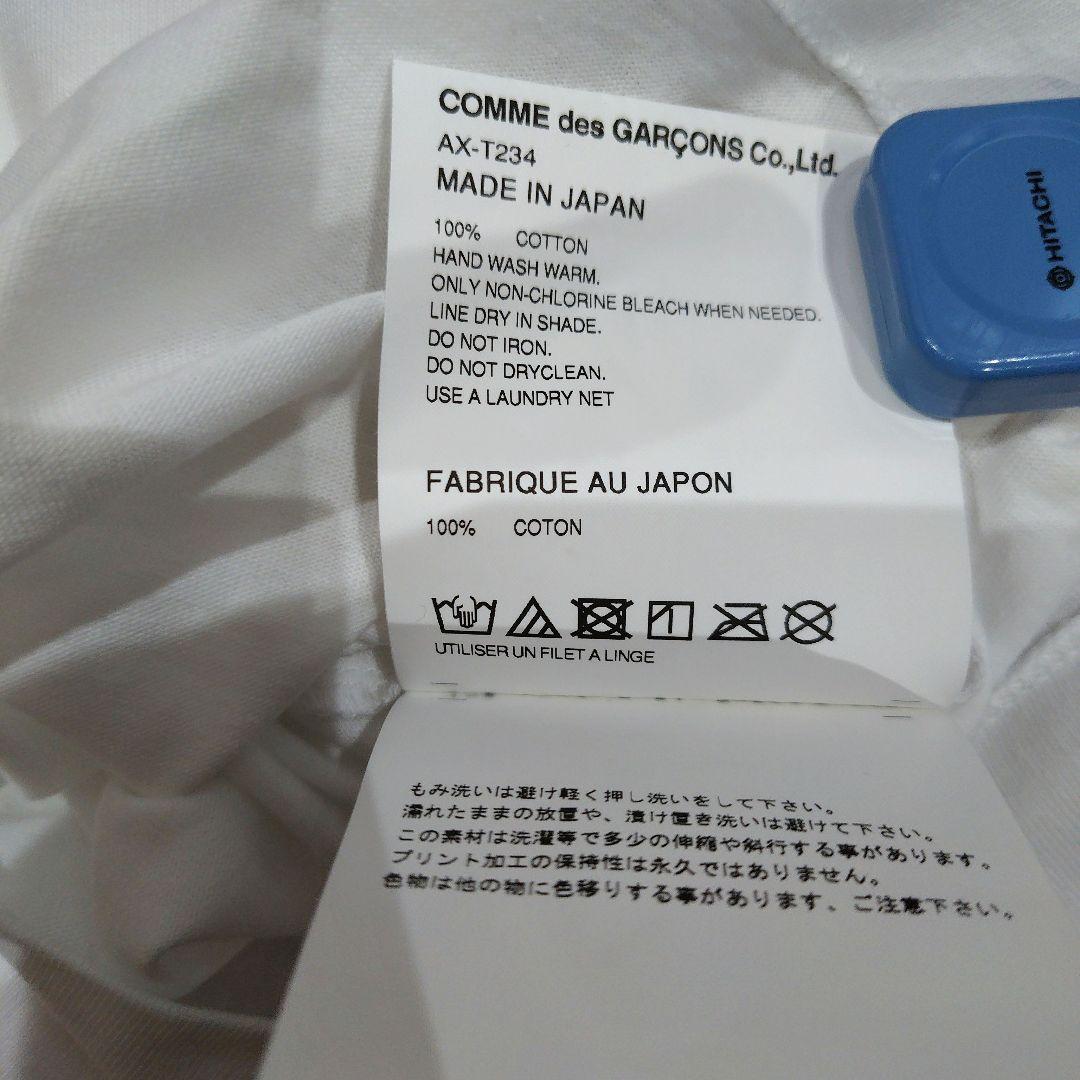 PLAY COMME des GARÇONS 水玉柄　ドット　ハート半袖Tシャツ