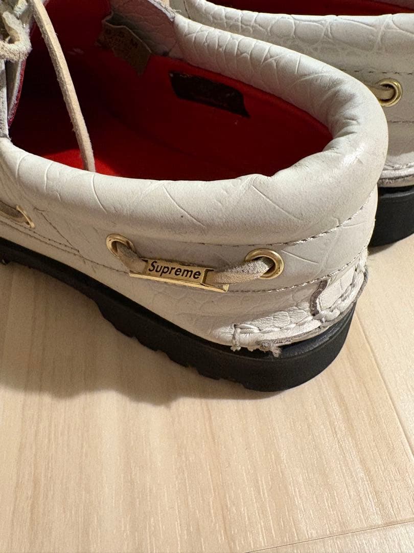 靴 Supreme Timberland 3-Eye Classic Lug