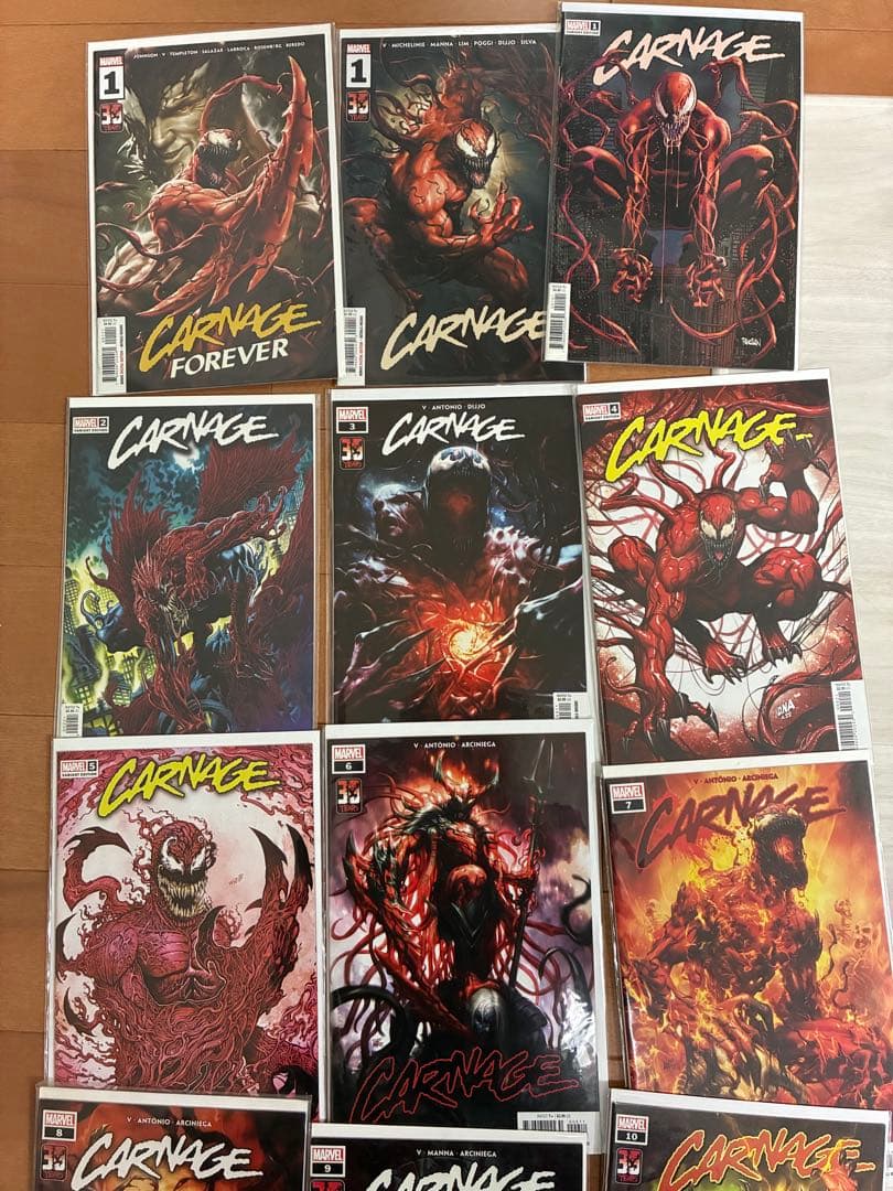アメコミ Amazing spider man Venom Carnage