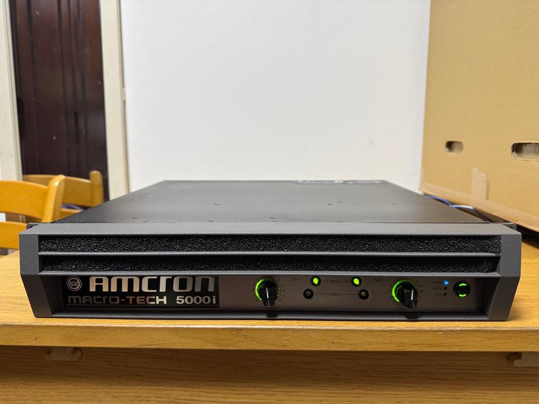 AMCRON MACRO-TECH 5000i パワーアンプ 動作確認済み良い品