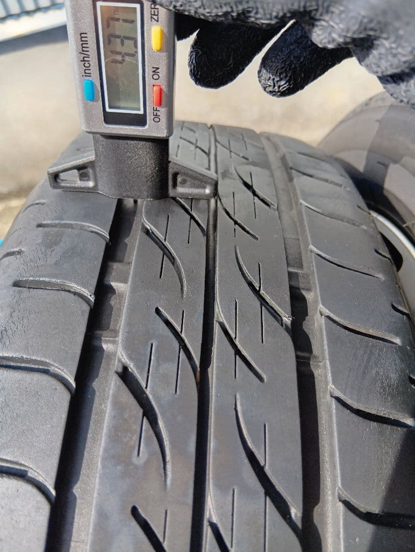 165/60R15、BS・NEXTRY、ノーマルタイヤ4本、送料込み