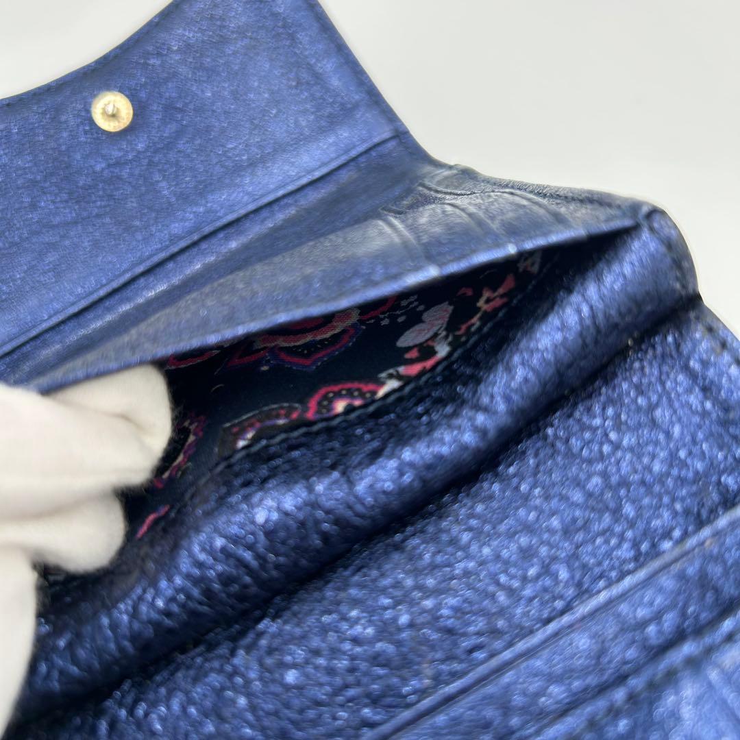 ✨希少✨ANNA SUI アナスイ soluna ソルーナ 二つ折り財布 がま口