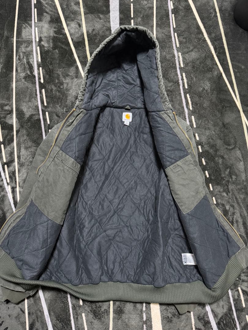 ‼️Carhartt アクティブジャケット J130 モスグリ-ン MOS