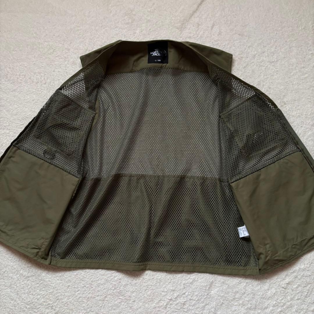 THE NORTH FACE エクスプローリング メッシュ ベスト　オリーブ　L
