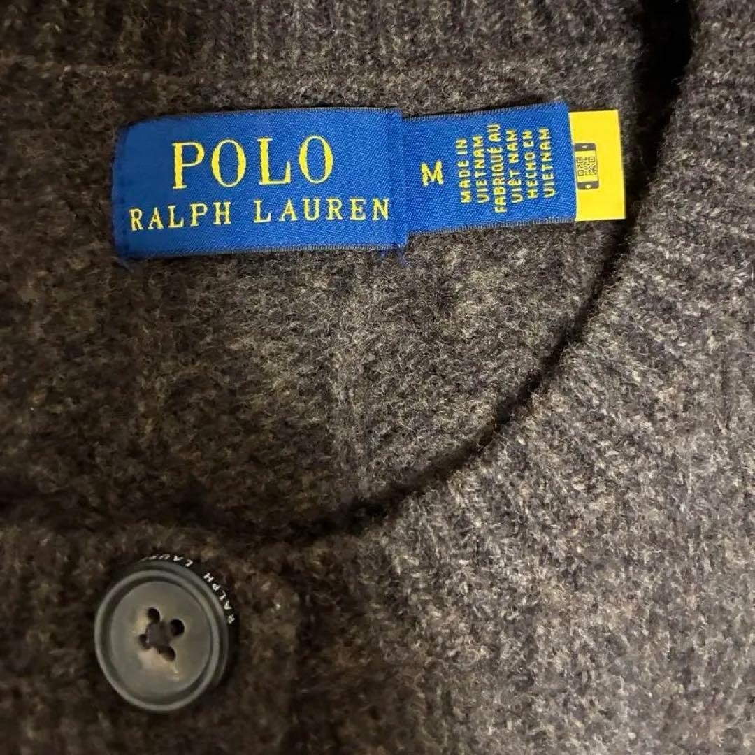 完売Polo Ralph Lauren ケーブルニットカーディガン M