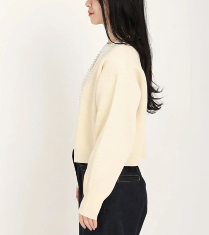 ■新品 STRAWBERRY FIELDS アデルポリー カーディガン