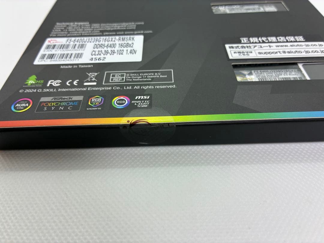 メモリー G.SKILL Ripjaws M5 32GB DDR5-6400 CL32