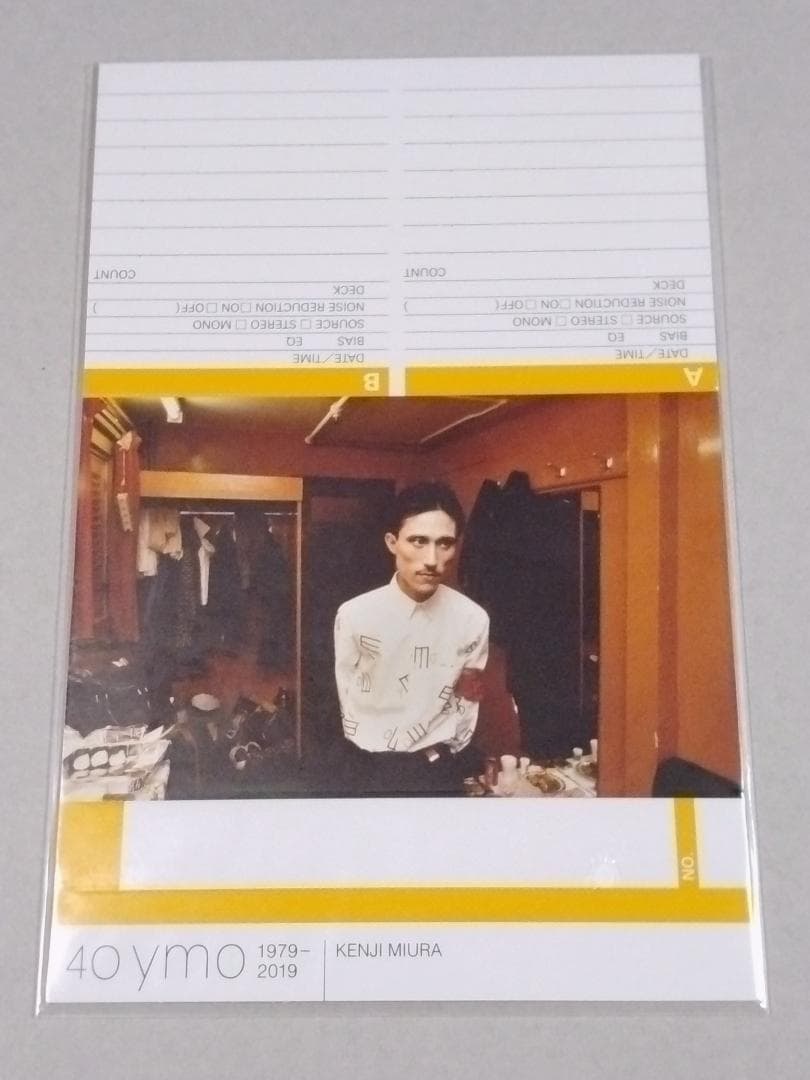 「※良品　付録：カセットインデックス」　写真集　４０　ｙｍｏ　１９７９－２０１９