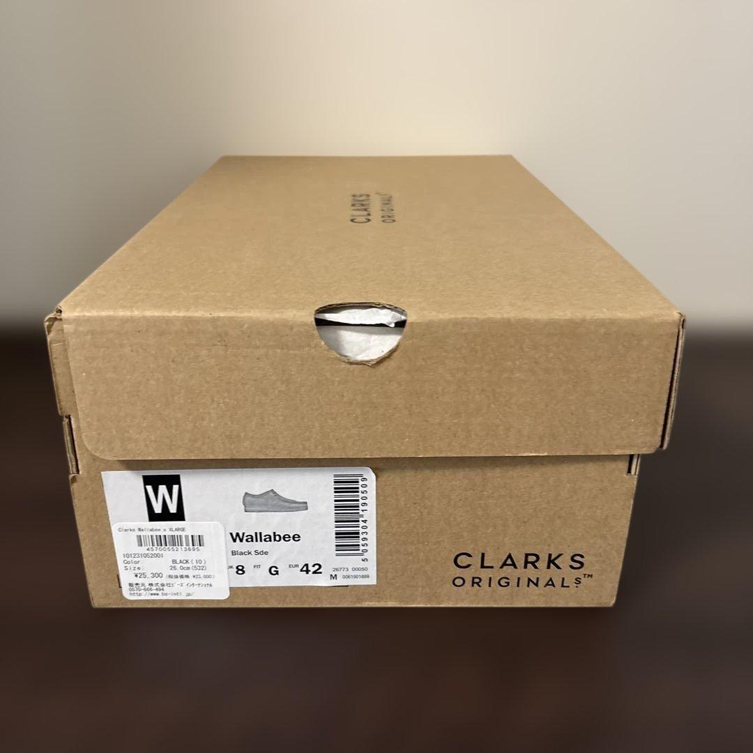 【本日まで出品】XLARGE × Clarks Wallabee ワラビー