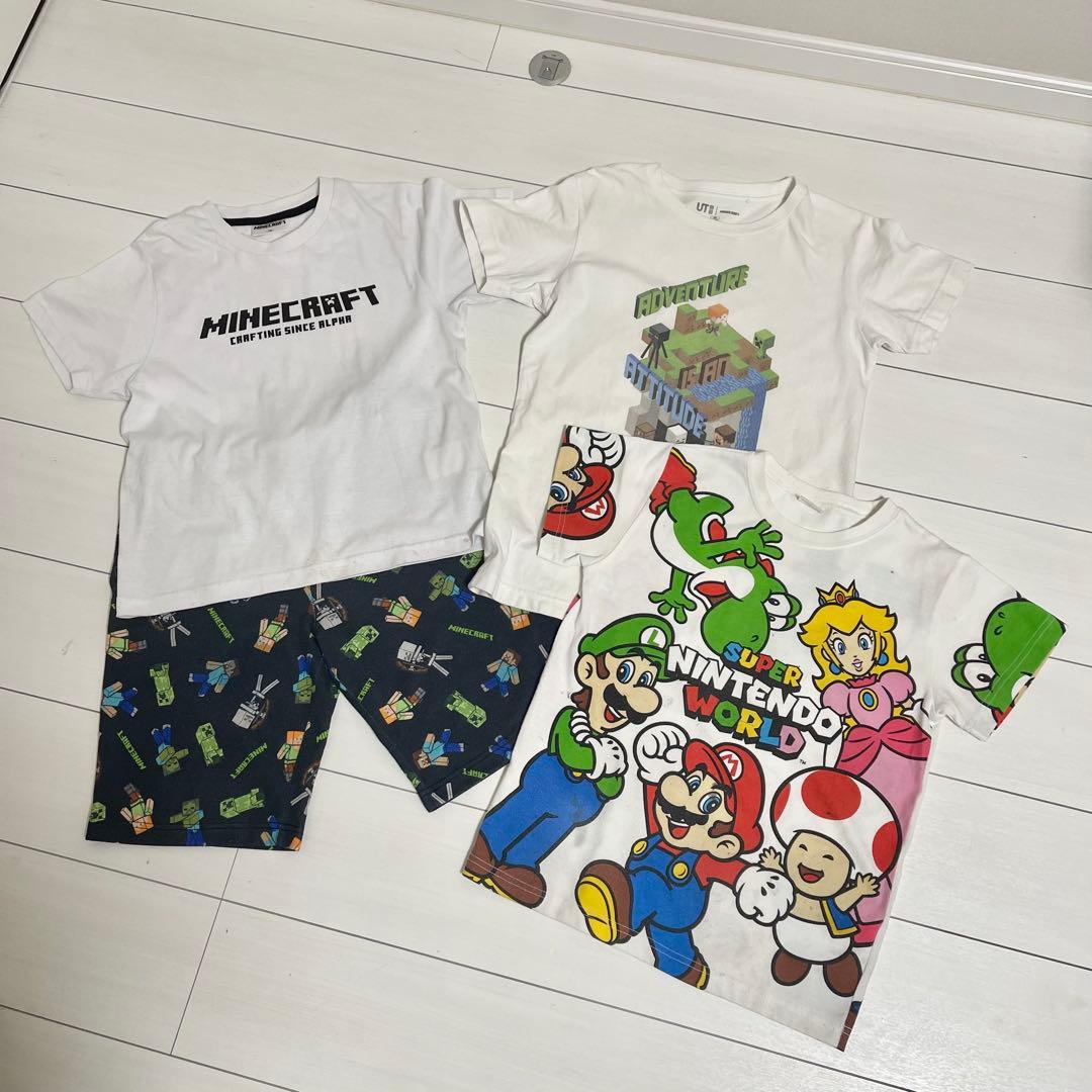 男の子 150まとめ売り 73点セット 春夏秋冬 おまけ付き マイクラ マリオ