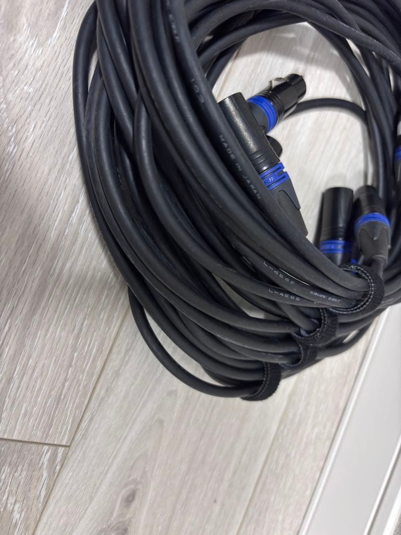 ティーダ＊様　CANARE L-4E6S XLRマイクケーブル 4本セット 5m