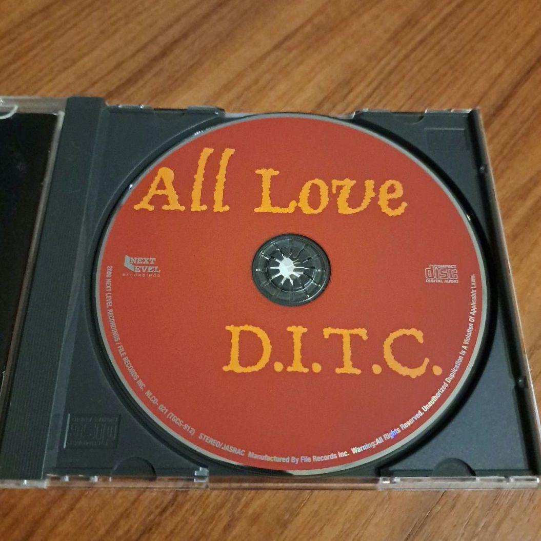 D.I.T.C. – All Love 帯付き国内盤CD アングラ HIPHOP
