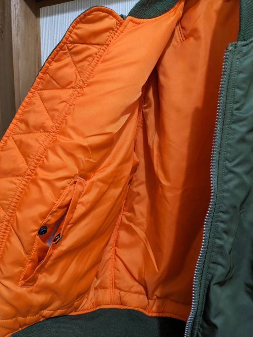 美品　ALPHA INDUSTRIES MA-1 フライトジャケット