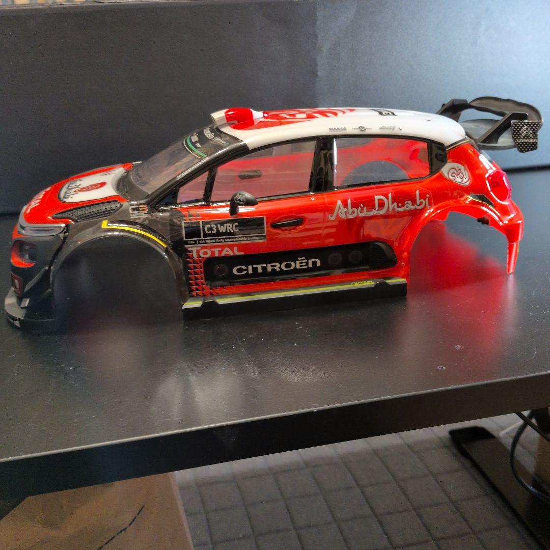 Citroën C3 WRC ラリーカーラジコンボディ