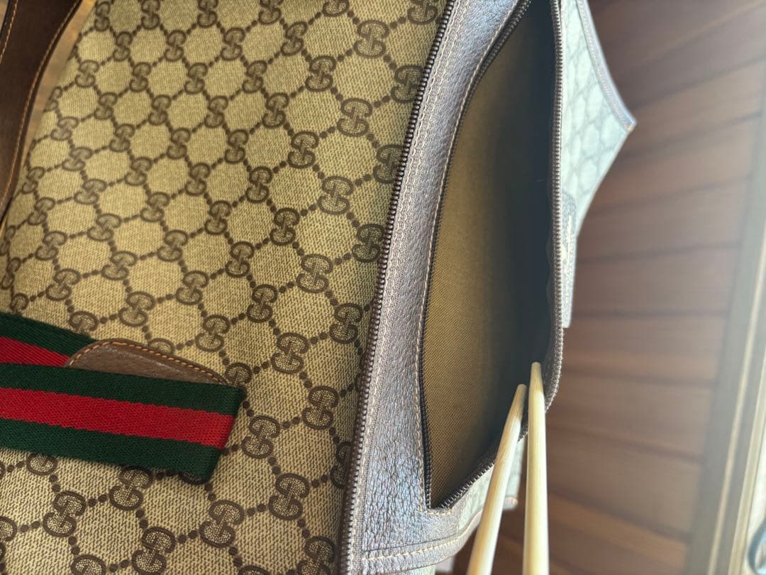 グッチ GUCCI ボストンバッグ オールドグッチボストンブラウン