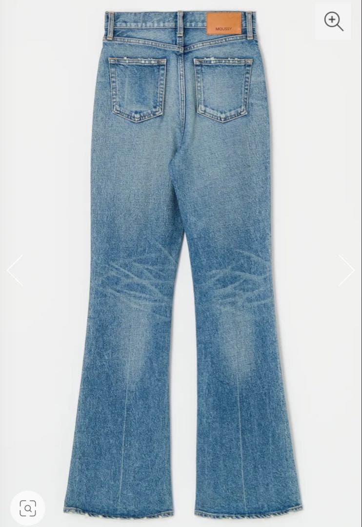 moussy mvs flare BLU 26サイズ