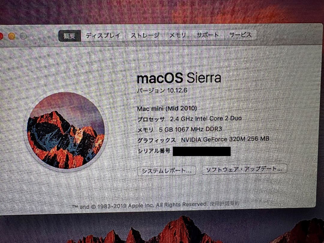 Macデスクトップ Apple Mac mini (Mid 2010) MC270J/A