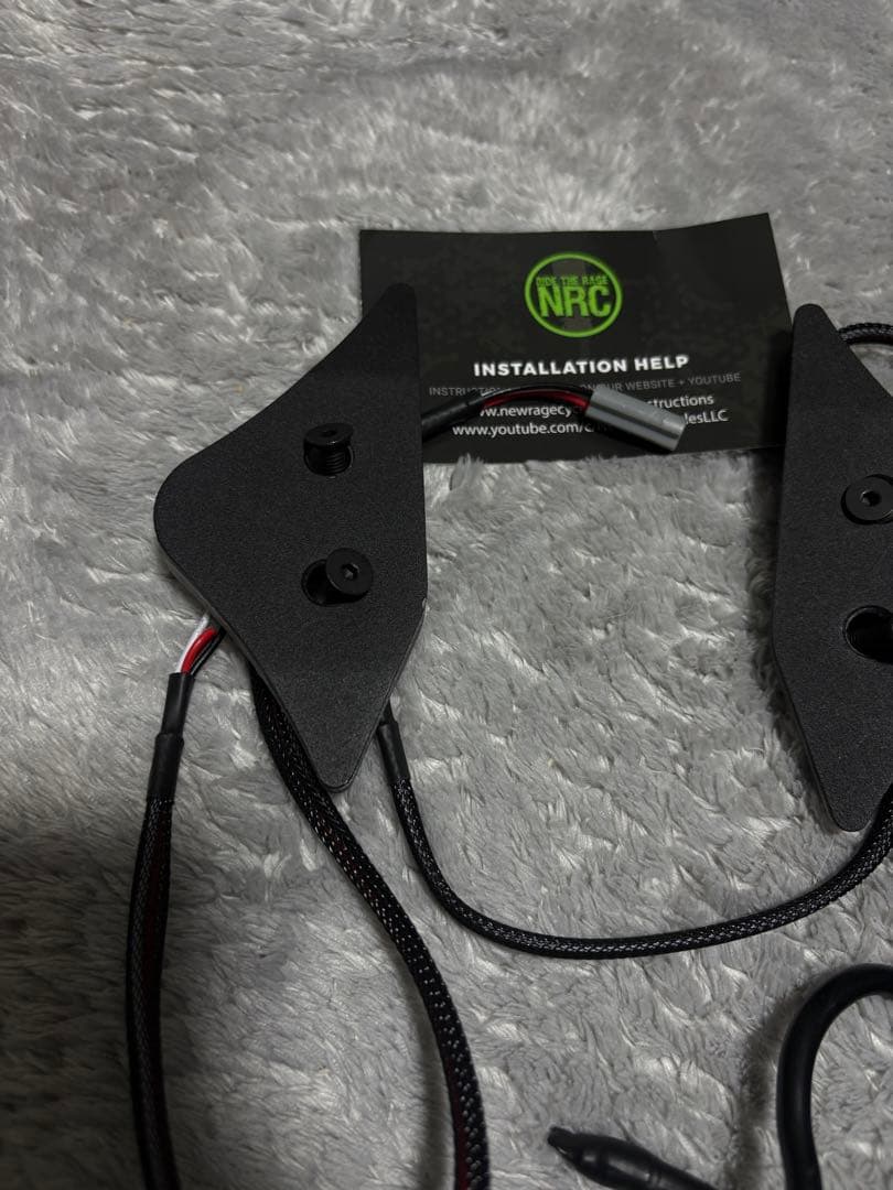NRC YZF-R1 15-19 LED フロントウィンカー ＆スパイラルミラー