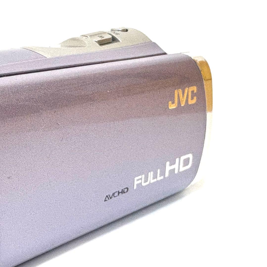 【極美品】JVC Everio GZ-HM33-V フルHD 40倍ズーム