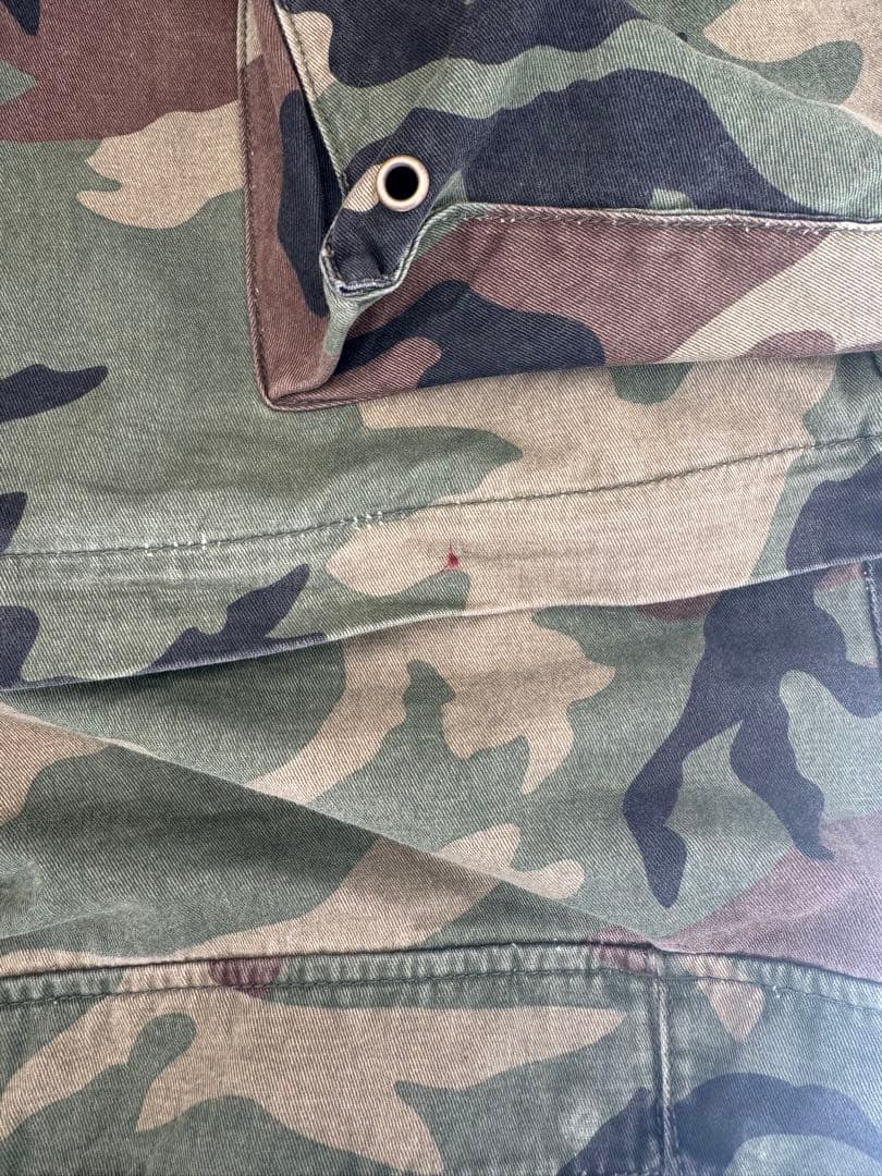 パンツ NO MASS PROD \"06GLM\" Camo baggy pants