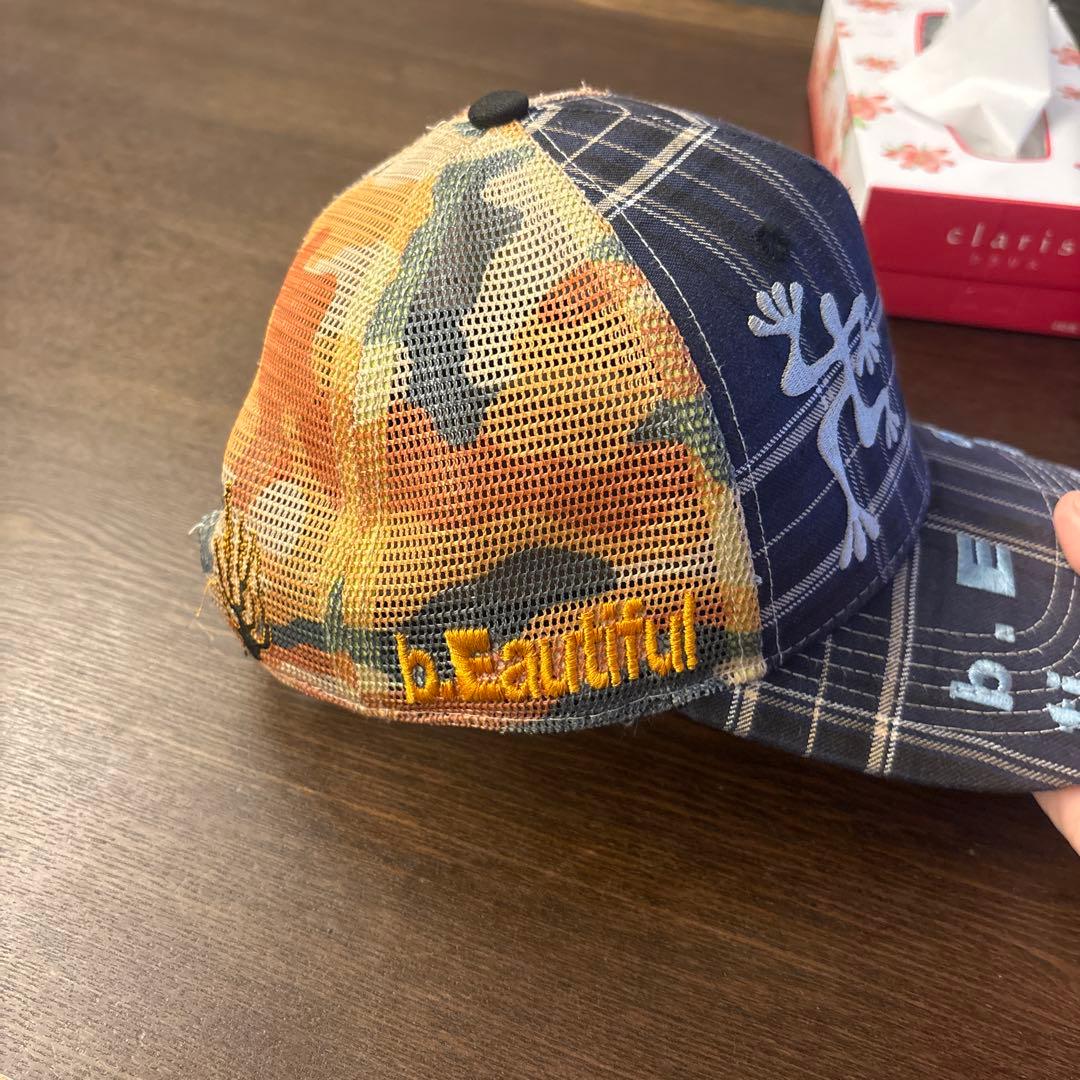 b.Eautiful メッシュキャップ