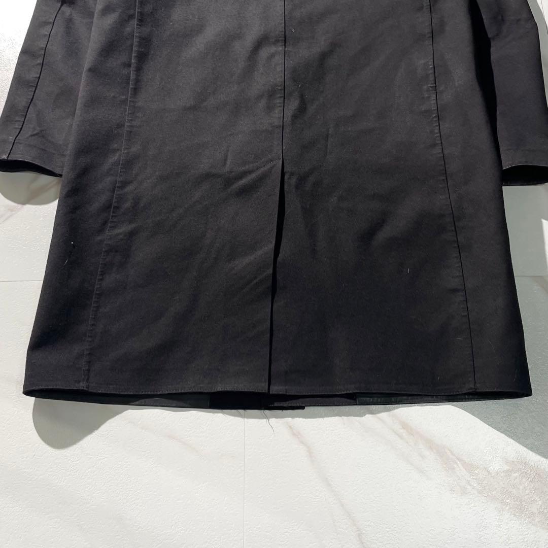 入手困難✨ マッキントッシュ フード ロングコート ウール素材 ハンドメイド 黒