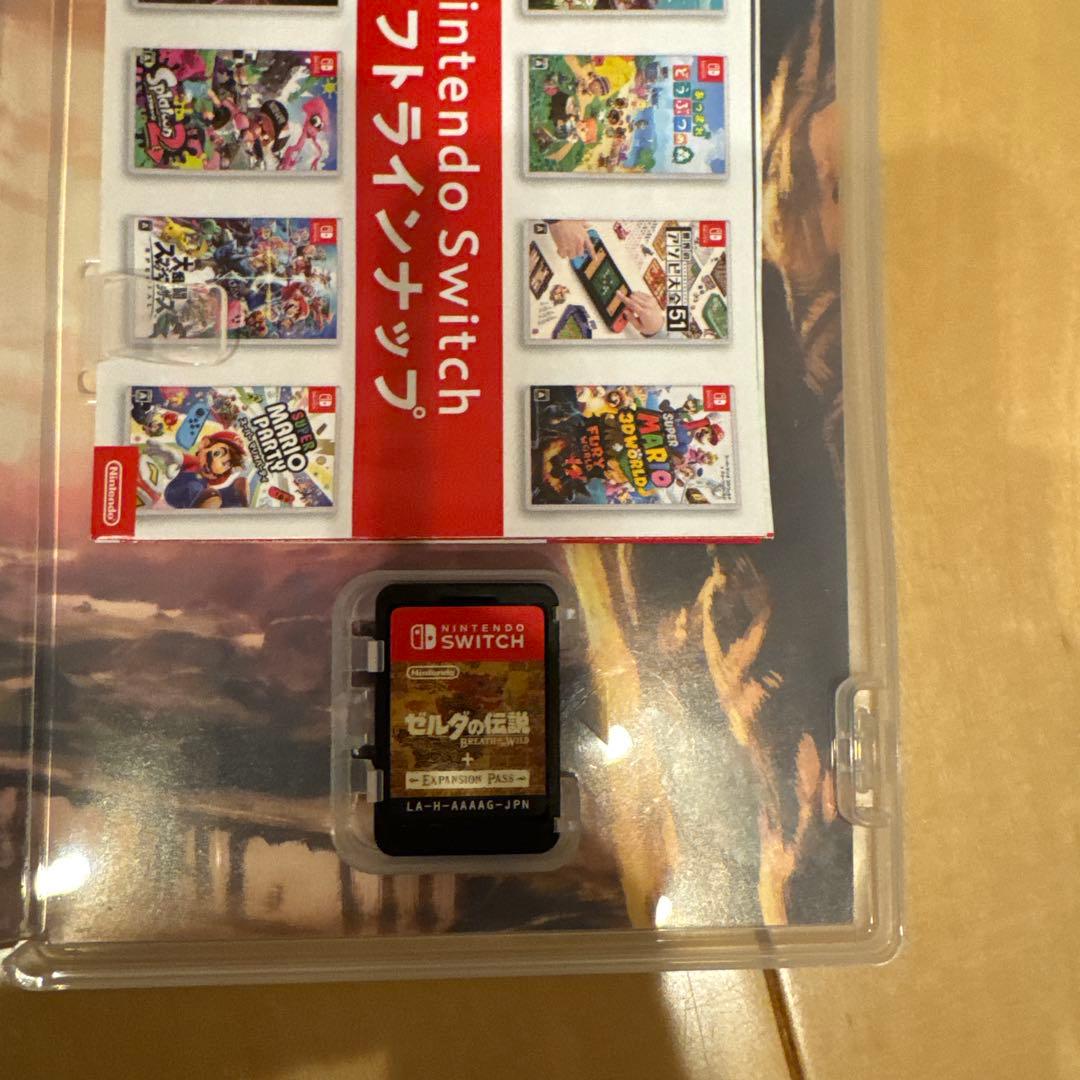 Switchソフト ゼルダの伝説 ブレスオブザワイルド + エキスパンションパス