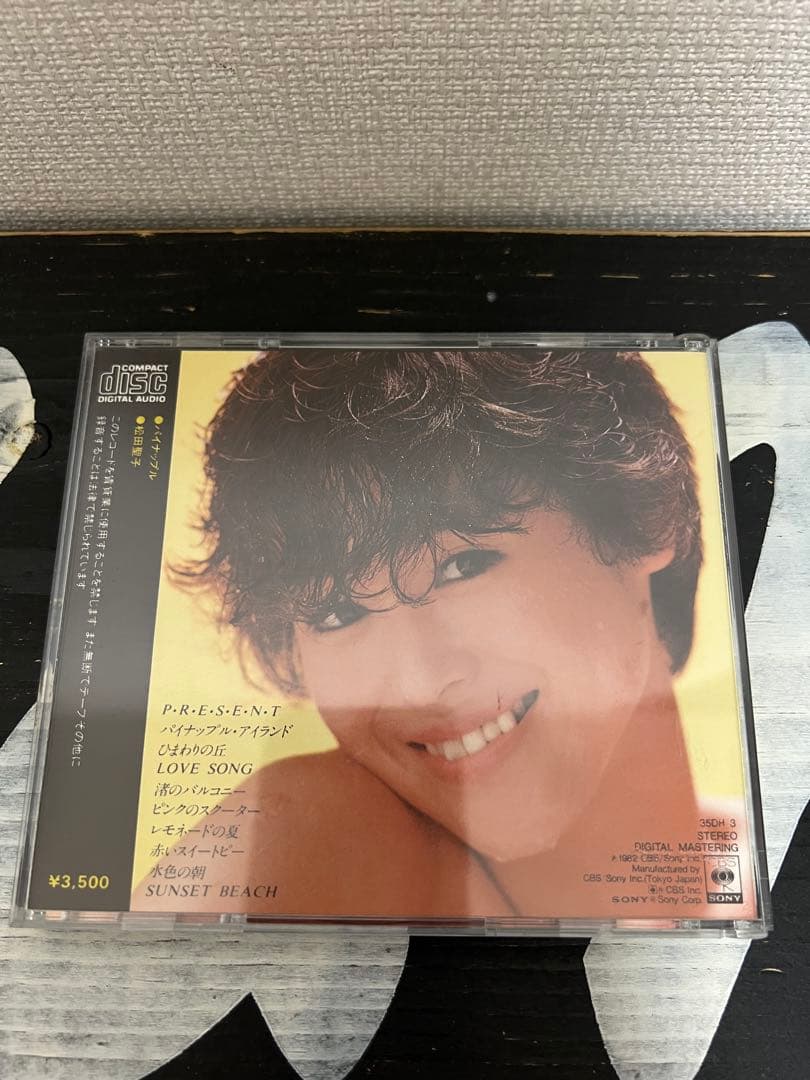 ※美品 CBS刻印 ゴールド盤【35DH3 旧規格CD オリジナル初盤】松田聖子