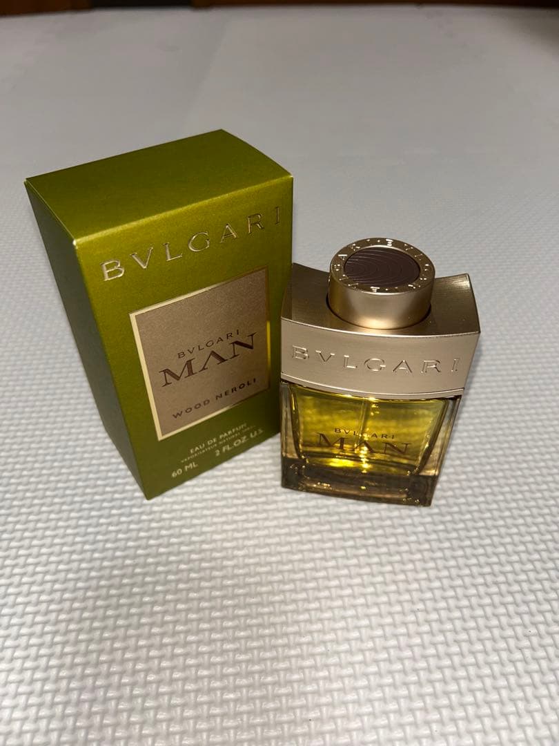 【ほぼ未使用】 ブルガリ マン ウッド ネロリ オードパルファム 60mL