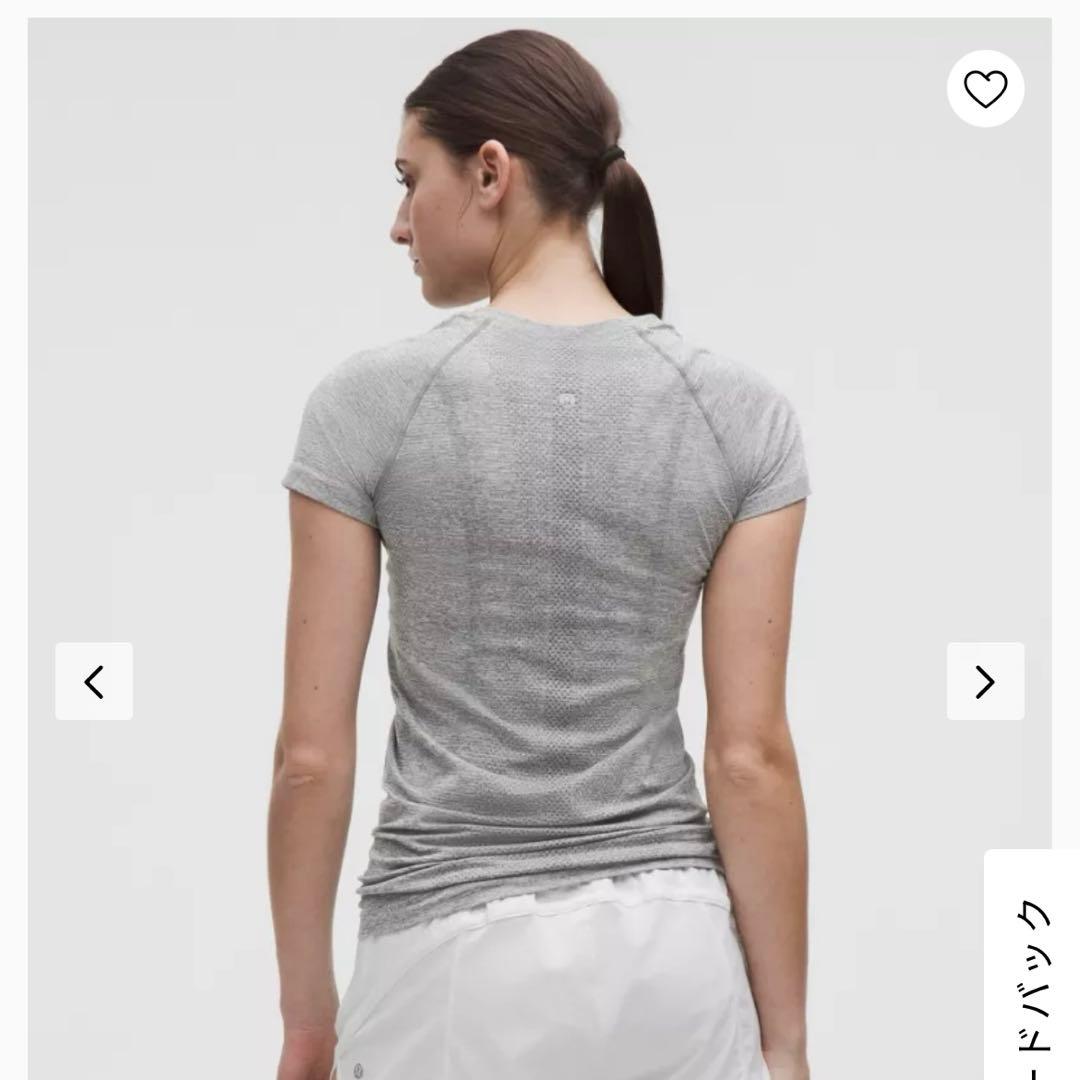 lululemon Swiftly Tech 半袖シャツ 2.0 ヒップ丈 4