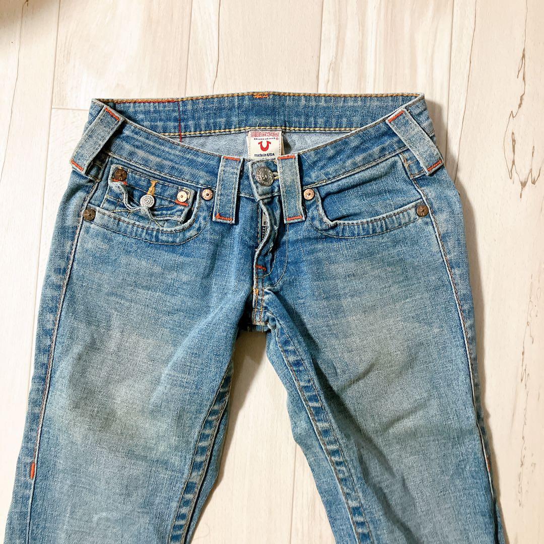 TRUE RELIGION JOEY デニム　フレアデニム　USA産　y2k