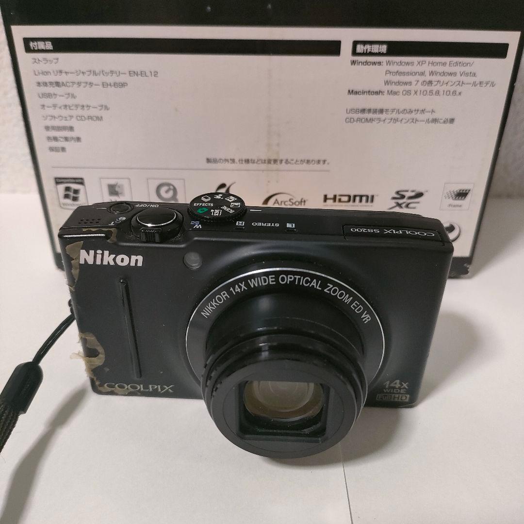 Nikon COOLPIX S8200 デジタルカメラ　コンデジ　デジカメ