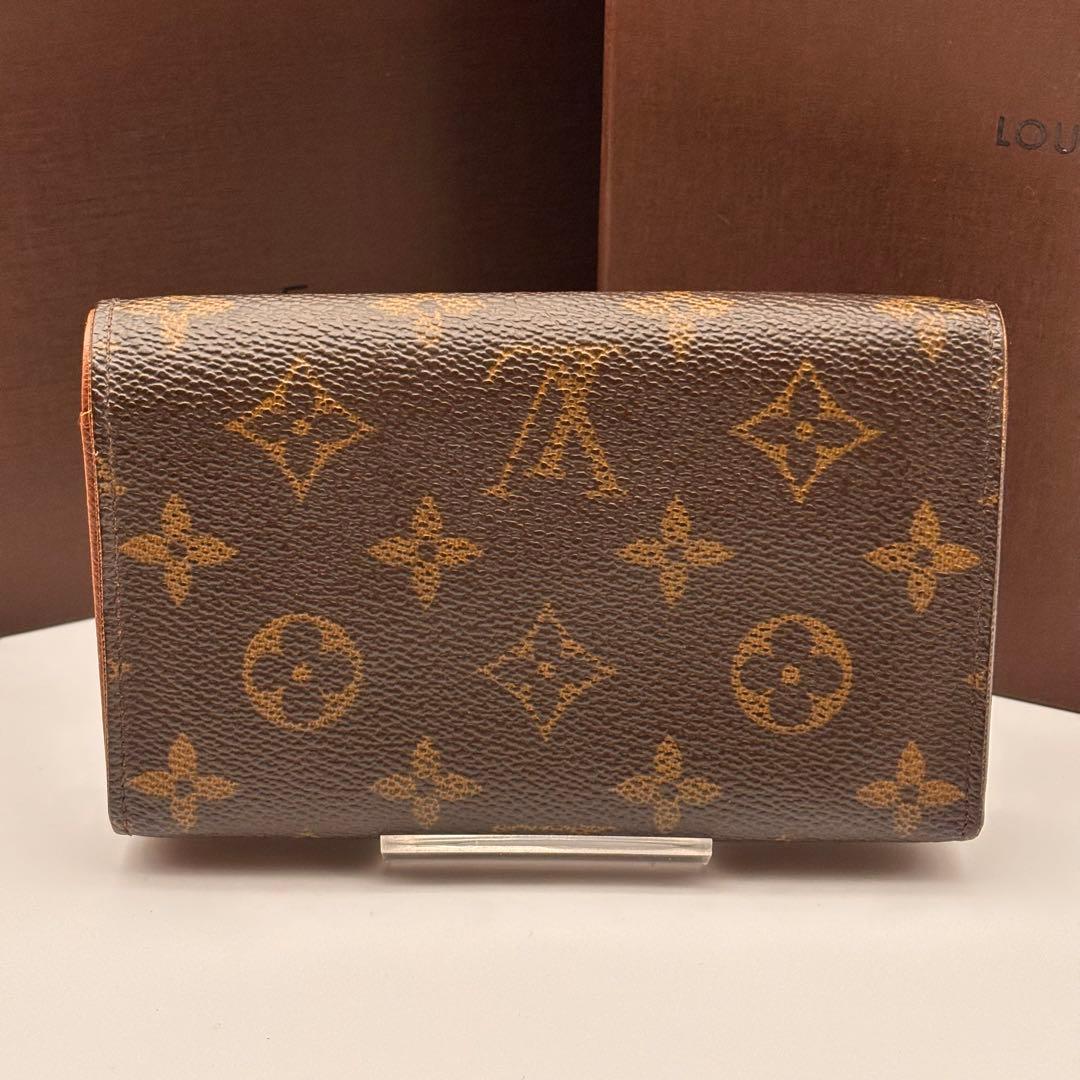 ルイヴィトン✨モノグラム✨ポルトモネビエ トレゾール✨二つ折り財布