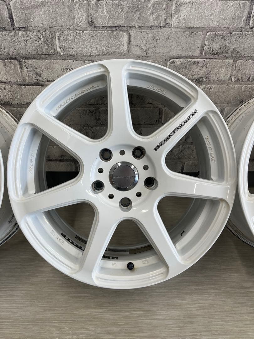 WORKEMOTION T7R 17×7.0J 120-5 +47中古4本❗️