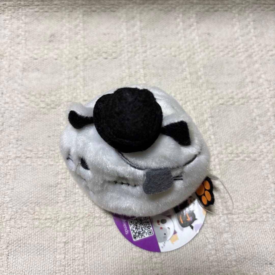 ねこだんご　ハロウィンねこだんご　スケルトン　ぬいぐるみ　三英貿易