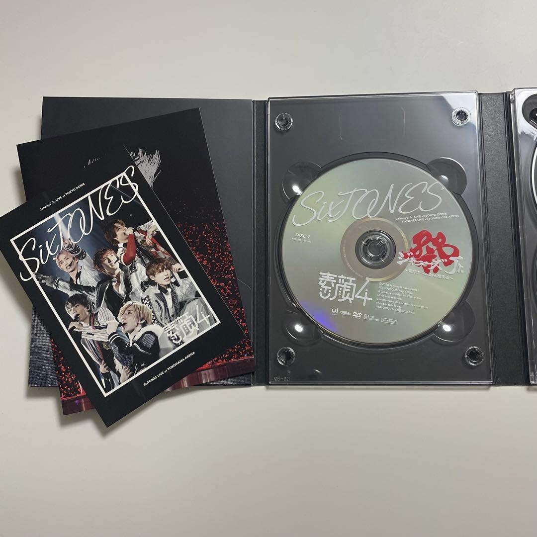 SixTONES DVD 素顔4 SixTONES盤 3DVD