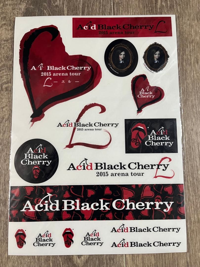 〔新品未開封〕Acid Black Cherryステッカーセット